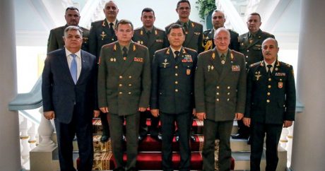 Состоялась встреча начальника Генерального штаба Вооруженных Сил Азербайджана и министра обороны Беларуси
