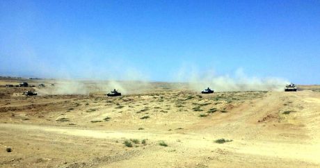 В Азербайджане проводятся интенсивные занятия по боевой подготовке танковых подразделений