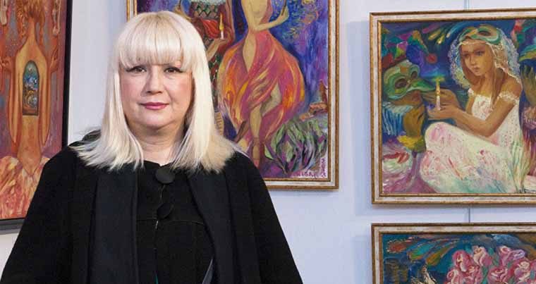 Нигяр Нариманбекова представит свои картины во Франции – ФОТО