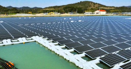 Завершается строительство первой в Азербайджане плавучей солнечной электростанции