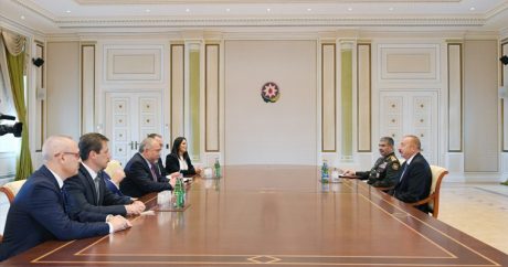 Ильхам Алиев принял делегацию Израиля во главе с Авигдором Либерманом