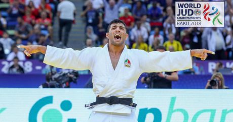 Золотой призер Бакинского чемпионата мира по дзюдо: Я — азербайджанец — Видео
