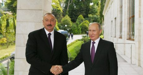 Состоялась встреча Ильхама Алиева и Владимира Путина