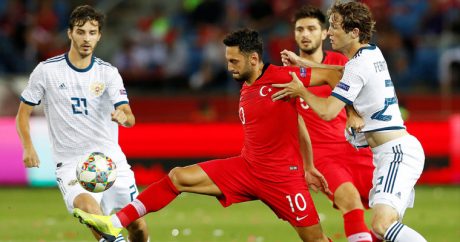 России обыграла Турцию в матче Лиги наций УЕФА
