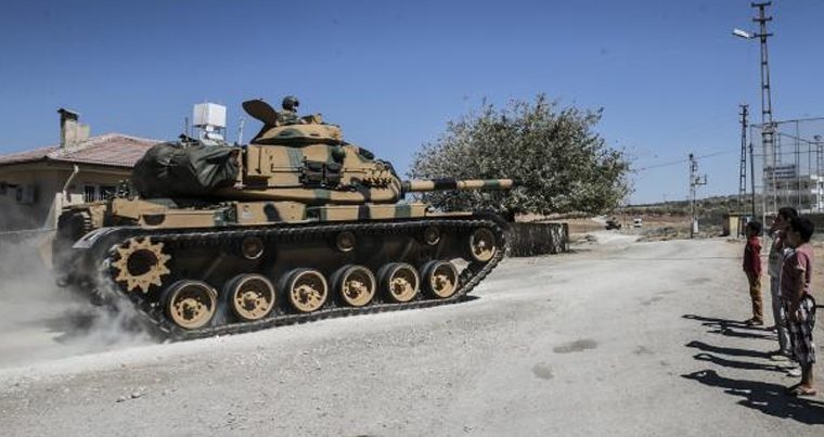 Очередная партия военной техники ВС Турции доставлена в Рейханлы