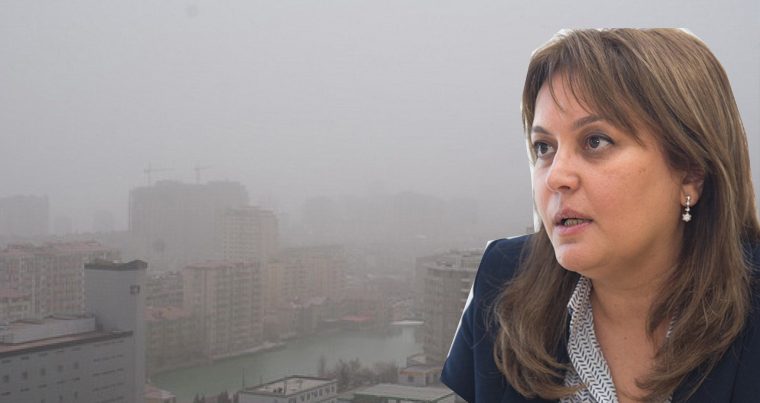 Умайра Тагиева: пылный воздух в Баку связано с каменными карьерами в Гарадагском районе