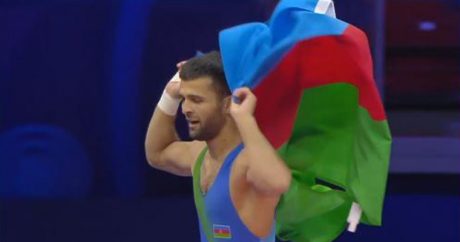Азербайджанский борец стал чемпионом мира — Видео