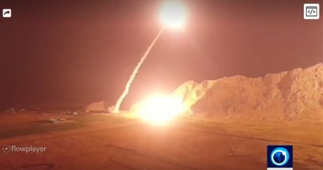 Иранские баллистические ракеты летят в  Сирию-01.10.2018