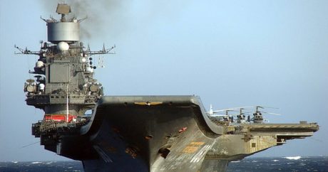МО РФ отчиталось о ремонте авианосца «Адмирал Кузнецов»