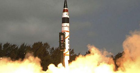 В Индии успешно прошли испытания новой баллистической ракеты Agni-1
