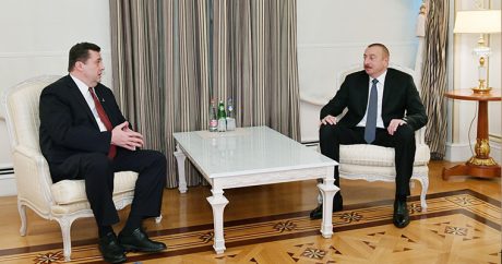 Ильхам Алиев принял председателя Союза журналистов России