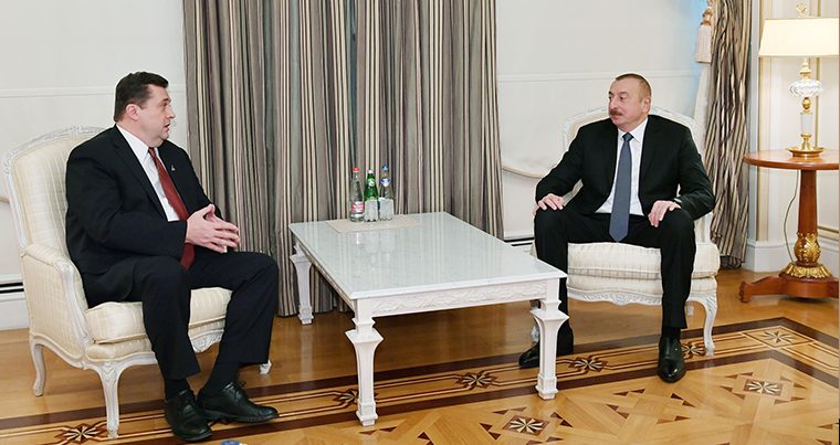 Ильхам Алиев принял председателя Союза журналистов России
