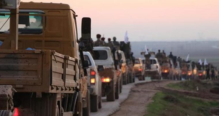 На линию соприковновения к границе Манбиджа перебрасываются подразделения ССА