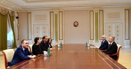 Президент Ильхам Алиев принял вице-премьера Сербии