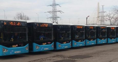 Автобусный парк Баку обновляется