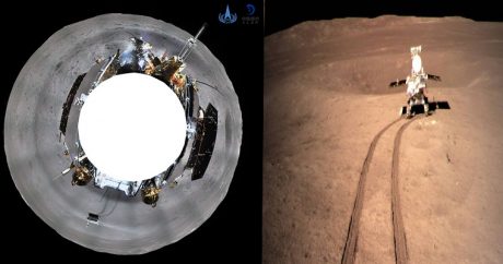 Получены снимки с места посадки «Чанъэ-4» на обратной стороне Луны