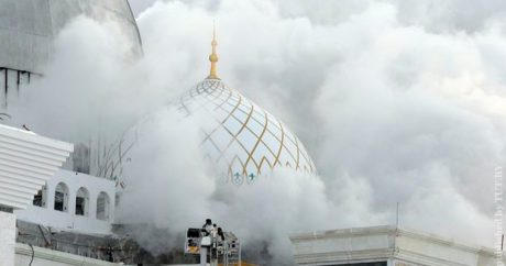В Омске произошел пожар в мечети