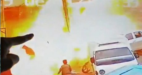 Взрыв в Манбидже 16.01.2019