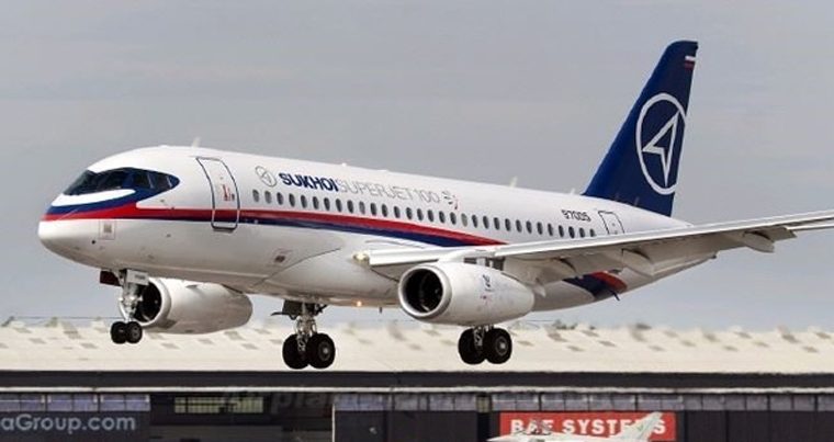 США заблокировали поставку самолетов Sukhoi Superjet 100 в Иран