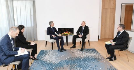 Давос: Ильхам Алиев встретился с гендиректором «SAP SE»
