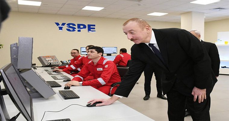 Ильхам Алиев принял участие в открытии завода “SOCAR Polymer” в Сумгайыте
