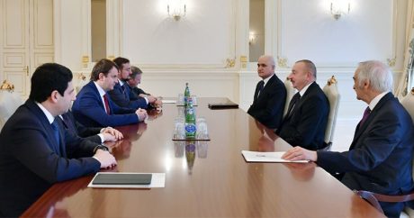 Ильхам Алиев принял министра экономического развития России
