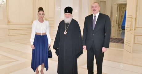 Президент Ильхам Алиев принял патриарха Московского и всея Руси — Фото