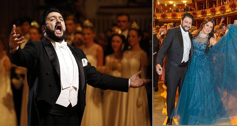 Знаменитая оперная пара на грандиозном Венском балу – ФОТО+ВИДЕО