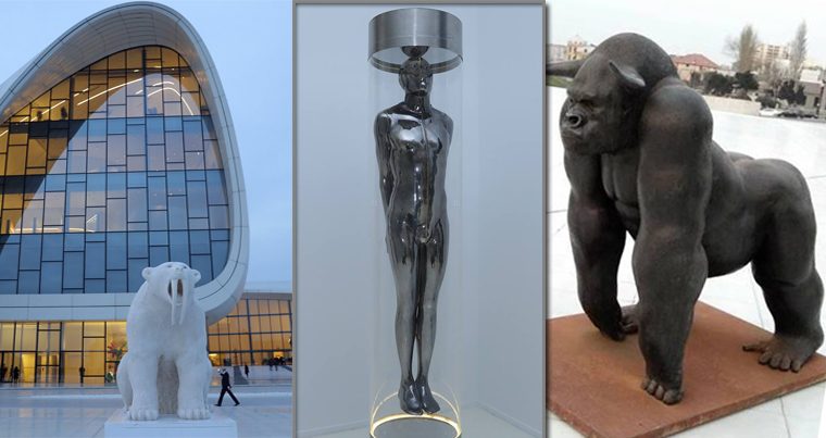 В Баку состоялось открытие выставки французского скульптора – ФОТОРЕПОРТАЖ