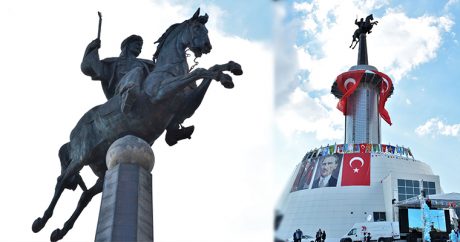 Казахстанец Мурат Мансуров и команда открыли самый высокий памятник «Кероглу» в Турции