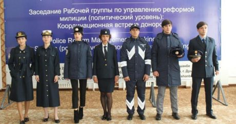 МВД Таджикистана презентовало образцы новой формы полиции