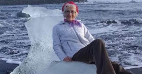 В Исландии пенсионерка уплыла на льдине