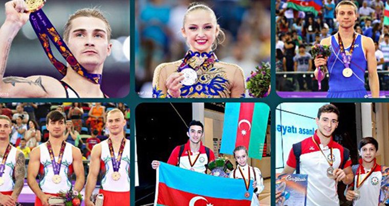 Азербайджанские гимнасты удостоены титула «гимнаст международного уровня»