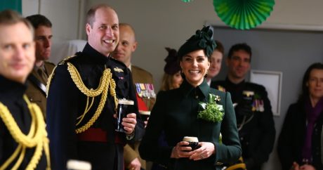 Кейт Миддлтон и принц Уильям посетили парад в честь Дня Святого Патрика