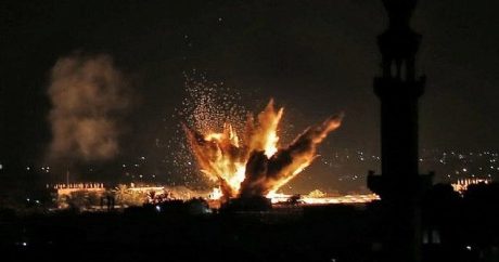Израиль ответил на ракетный обстрел Тель-Авива