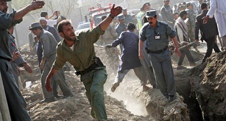 Число погибших при взрыве в Кабуле возросло до шести