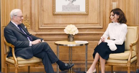 Первый вице-президент Мехрибан Алиева встретилась с главой компании Rothschild Global Financial Advisory