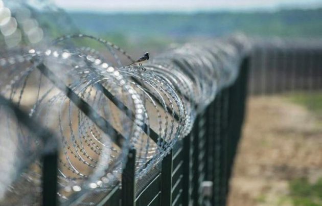 Латвия возвела на границе с Россией 93-километровый забор с колючей проволокой