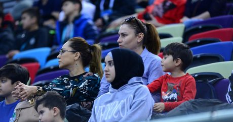 Определились победители Кубка мира по спортивной гимнастике в Баку в упражнениях на разновысоких брусьях