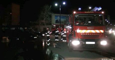 Пожар на подстанции в Лянкяранcком районе