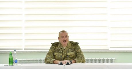 Ильхам Алиев: Апрельские бои показали всему миру, что ВС Азербайджана могут выполнить любую задачу