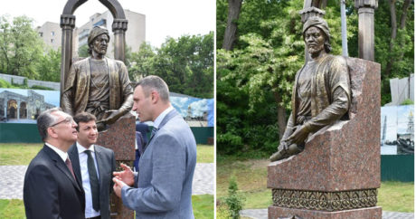 В Киеве установлен памятник Имадеддину Насими — ФОТО