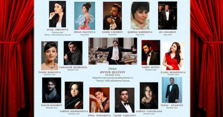Звезды азербайджанской оперы выступят на гала-концерте