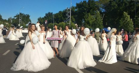 В Ташкенте прошёл парад невест