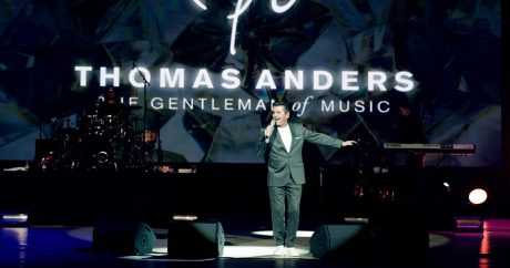Легендарный Томас Андерс выступил с незабываемым концертом в Центре Гейдара Алиева
