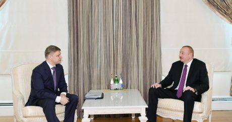 Президент Азербайджана принял гендиректора ОАО «Российские железные дороги»