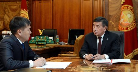 Президент С.Жээнбеков освободил от должности председателя ГКНБ И.Кадыркулова