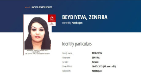 Разыскиваемая по линии Интерпола гражданка Азербайджана задержана в Дубае