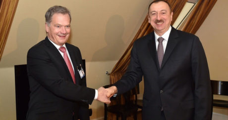 Глава Финляндии поздравил президента Азербайджана