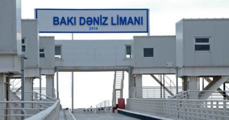 Основной грузовой терминал в порту Баку прекратил работу